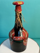 VTG Hand Painted Brandy Bottle MARIA SALZER Hollywood CA EMPTY picture