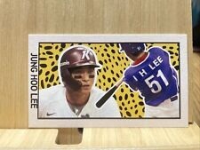 Jung Hoo Lee Cheetah Spots 1/1 One Of One Custom Card (G295) picture