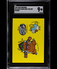 1989 Topps Nintendo #23 Super Mario Bros. Gallery Sticker SGC 9 MINT picture