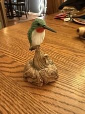 Wood Carved Hummingbird picture