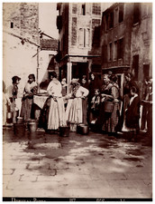 Venezia, Venice albumen print 25x19 Circa 1890 albumen print  picture