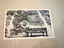 Air View Of World's Largest Well Greensburg Kansas Postcard Unposted picture