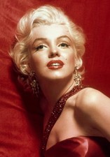 Marilyn Monroe in red dress portrait 1953 How To Marry A Millionaire 8x12 photo picture