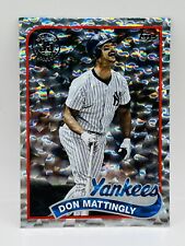 DON MATTINGLY 2024 TOPPS #89B-80 SILVER CRACKLE FOIL NEW YORK YANKEES picture