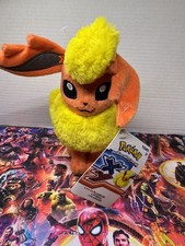 Pokémon XY Tomy Flareon Plush 9” picture