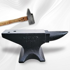 Single Horn Anvil 132Lbs Cast Steel Anvil Blacksmith for Sale Forge Black Tool picture