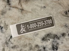 Service Sticker For Game Boy Original ( DMG-01 ) Replacement picture
