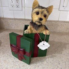 Yorkshire Terrier Holiday Figure- ADORABLE picture