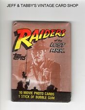 1981 TOPPS RAIDERS OF THE LOST ARK  Pack picture