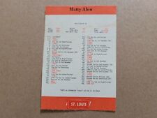 Matty Alou Cardinals 1970 BAMCO Baseball Game Card VERY RARE picture