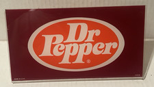 Vintage RARE Dr Pepper Countertop display sign 8