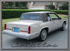 1988 Cadillac Coupe DeVille Beige, Toolbox - Refrigerator Magnet, 42 MIL picture