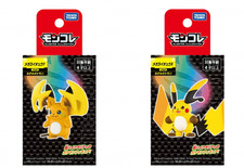 Pokemon Moncolle Mega Raichu X & Y High Quality Figure 2pc Set NEW Takara Tomy picture