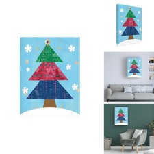 Trademark Fine Art Summer Tali Hilty 'Christmas Tree' Canvas Art picture