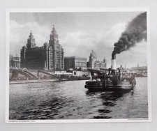 Liverpool Waterfront 1950s 9 x 7 Inch Photograph From The Liverpool History Shop picture