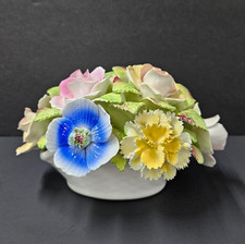 Vintage Royale Stratford Fine Bone China Multi Floral Basket (A7) picture