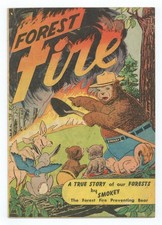 Forest Fire #1949 Reprint VG- 3.5 1st app. Smokey the Bear picture