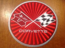 Corvette C3 1975-76 Crossed Flags Automotive Appliqué Patch 6