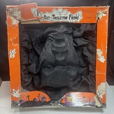 Vtg 1995 Halloween Pop Out Skeleton Frame RARE October 31 picture