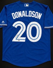 Josh Donaldson Signed Autographed Toronto Blue Jays Jersey Baseball MVP PSA picture