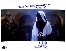 Jedi Knight Mark Hamill Star Wars ROTJ Signed & Inscribed 11x14 Color Photo BAS picture