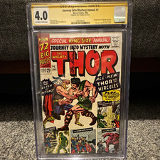 Marvel Journey Into Mystery Annual #1 1st Herc & Zeus Issue Roy Thomas sig 4.0 picture