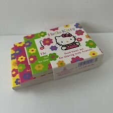 Vintage Hello Kitty Box of Mini Stationery Notebook 3set Collectors New Rare picture
