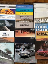 Huge Lot 1970s 80s 90sFord Dealership Brochures 40 Total No Duplicates picture