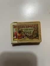 Vintage 1906 Buster Brown and his dog Tige playing cards picture