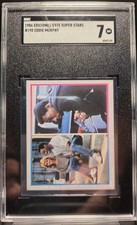 1986 Ediciones #190 Eddie Murpy -      True Rookie Card 48 Hours Highest Graded picture