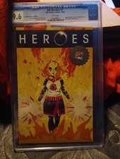 HEROES 9th Wonders #1 NBC TV Show Variant CGC 9.6 Comic Burning Claire Hayden💔 picture
