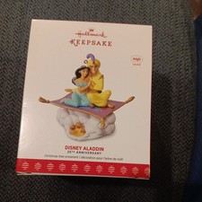 2017 Hallmark Disney Aladdin 25th Anniversary Ornament - Jasmine - Magic Carpet picture