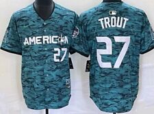 SIZE XL 2023 All-Star Game American League MIKE TROUT Stitched ELITE GAME Jersey picture