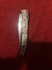 Vintage MUELA FURY 19007 Spain Folding Pocket Knife Ornate Lever Lock Rare picture