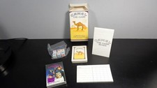 CAMEL THE GAME UNUSED 1992 & CAMEL THE HARD PACK PLAYING CARDS FACTORY SEALED 91 picture