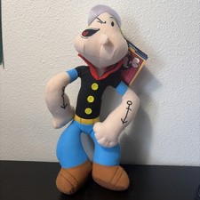 Popeye the Sailor Plush Stuffed Toy Kellytoy 2017 King Features Syndicate NWT picture