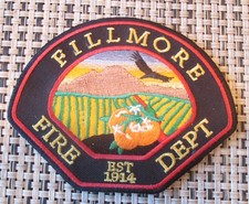 City of Fillmore California Fire Department Uniform Patch picture