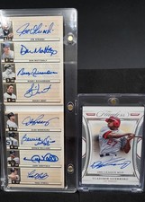 2024 NATIONAL TREASURES 8 AUTO BOOKLET 1/5 + 2022 FLAWLESS Guerrero AUTO 1/10 picture