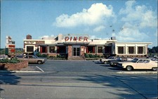 Southampton Long Island NY Holiday Grill Restaurant Station Wagon c1950s-60s PC picture