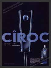 Ciroc Vodka French Mauzac Blanc Grapes Alcohol 2000s Print Advertisement Ad 2007 picture