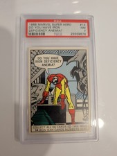 1966 Marvel Super Hero Iron Man # 14 PSA 7 Ex - Mt- Iron Deficiency picture