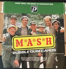 1982 Donruss Mash Empty Wax Box with Wrappers picture
