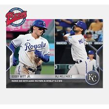 Bobby Witt Jr./MJ Melendez RC Royals Duo - 2022 MLB TOPPS NOW Card 201 Presale picture