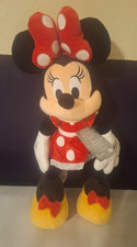 NWT Official Disney Minnie Mouse Plush Toy Classic Red Polka Dot Dress 20