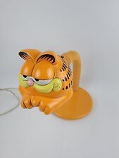 Vintage 1981 Rare Garfield the Cat Gooseneck Desk Lamp Adjustable Ceramic Head picture
