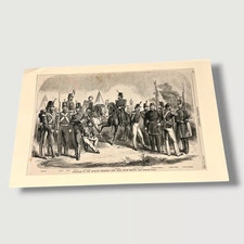 Harpers Weekly Uniforms of the 7th Regiment New York State Militia July 14 1860 picture