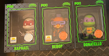 Thrilljoy PIX TMNT 3-Pack Raphael Bebop Donatello with sleeves picture