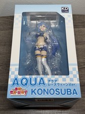 KDcolle Konosuba 1/7 Scale Aqua Grid Girl Race Queen Ver. Figure, New/Sealed USA picture