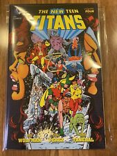 NEW The New Teen Titans Volume 4 Four Perez DC Comics TPB Graphic Novel OOP picture
