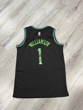 Zion Williamson Black-Green jersey Signed NBA PLAYER Autographed JSA COA picture
